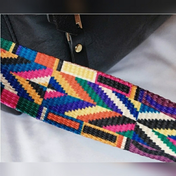 Black Convertible Guitar Strap Backpack Purse Bag - Picture 8 of 10